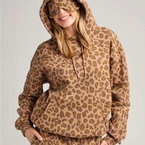 Comfrt Leopard Print Airplane Mode Hoodie and Sweats UNISEX